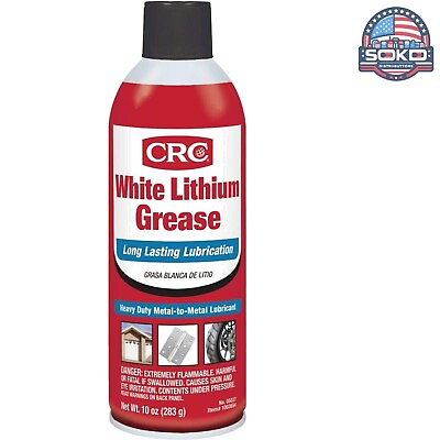 #ad Long Lasting White Lithium Grease Excellent Water amp; Heat Resistance 10oz $38.97