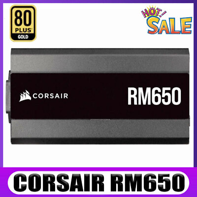 Original Corsair RM650 80plus Silent Fully Modular Power Supply 650W Switching $185.72