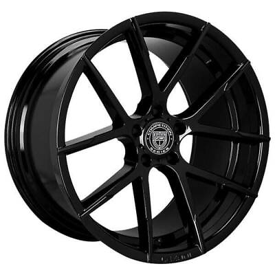 #ad #ad 4ea 20quot; Staggered Lexani Wheels Stuttgart Full Gloss Black Rims S42 $1619.00