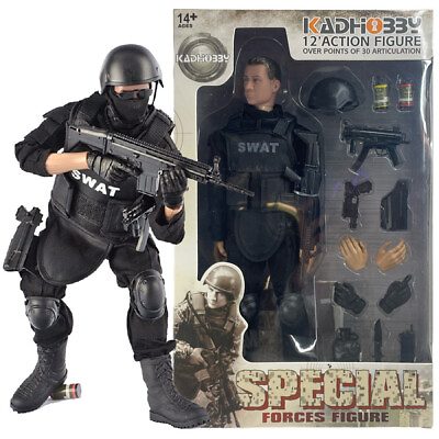 #ad 12quot; Military Soldier SWAT 1:6 Action Figures Model Gift Uniform Military Army $29.99