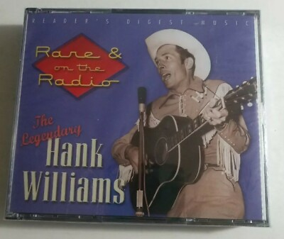 #ad Hank Williams Rare amp; On the Radio 4 CD Set Readers Digest $29.90