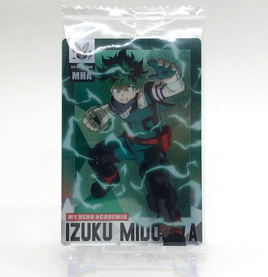 #ad Izuku Midoriya My Hero Academia Anime Manga Wafer Card Unopened Japanese 01 c $11.99
