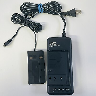 #ad Genuine OEM JVC AC Power Adapter AA V11U Camcorder Battery Charger w DC Adapter $19.47