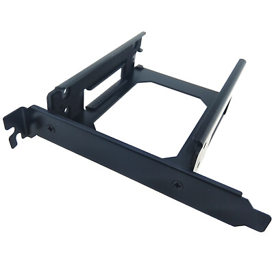 2.5quot; Dual SSD HDD to PCI Slot Mount Bracket Hard Disk Drive Adapter Full Height $13.99