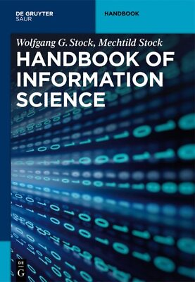 #ad Handbook of Information Science Paperback by Stock Wolfgang G.; Stock Mech... $122.64