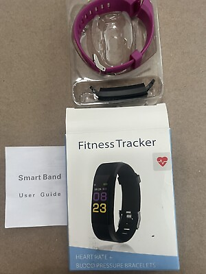 #ad Smart Band Watch Bracelet Wristband Fitness Tracker Blood Pressure HeartrateNIB $10.00