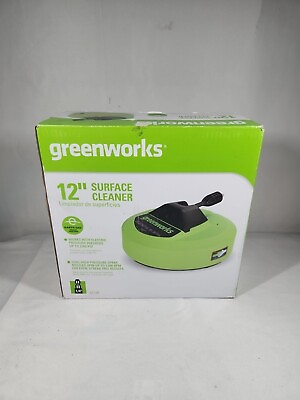 #ad Greenworks 12 inch Pressure Washer Attachment Surface Cleaner Upto 2300 Psi $32.99