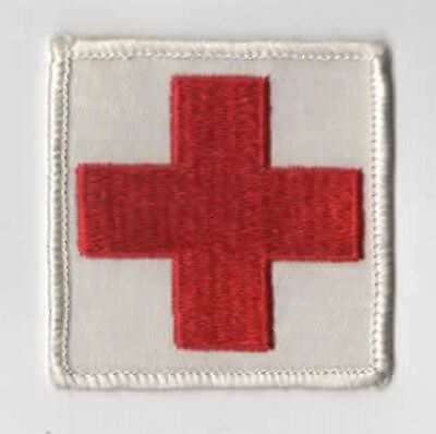 #ad American Red Cross WHT Bdr. NBS1252 $5.95