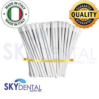 #ad up to 4500 Dental Saliva Ejectors Suction Ejector White white tips Made in Italy $179.99
