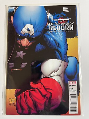 #ad Captain America Reborn #1 2009 Marvel Comics Quesada Variant Cover $5.00