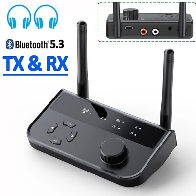 #ad Transmisor y Receptor Bluetooth Kit de Adaptador Audio estéreo inalámbrico 5.3 $24.99