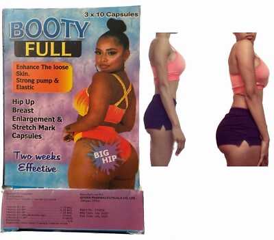 #ad Booty Enlarger Booster Pills Bigger Butt Hips Thighs Enlargement Weight Gain $22.00
