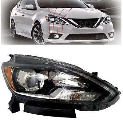 #ad For Nissan Sentra 2016 2019 LED Projector Headlights Headlamp Assy Right RH Side $213.99