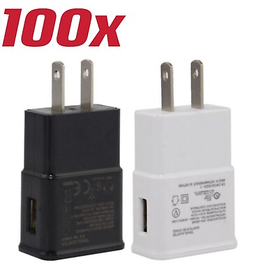 #ad Lot 100 x Real 2Amp AC Wall USB Chargers for Samsung Galaxy S2 S3 S4 S5 Note3 4 $16.99