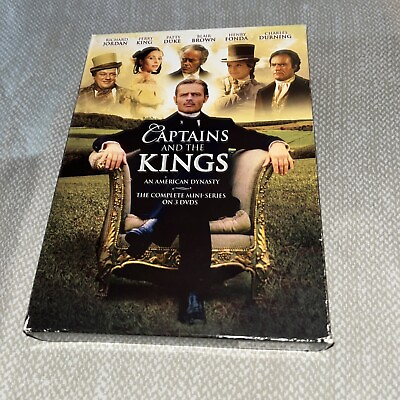 #ad Captains and the Kings Complete Mini Series 3 disc DVD Set Henry Fonda $43.95