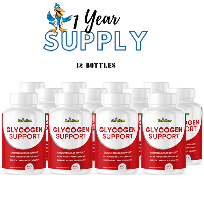 #ad Glycogen Support Blood Support 12 Bottles 720 Capsules $199.99