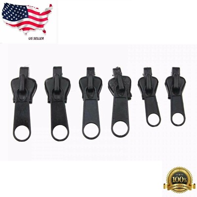 #ad Fix Zipper Zip Slider Repair Instant Kit Removable Rescue Replacement Pack of 6P $3.24