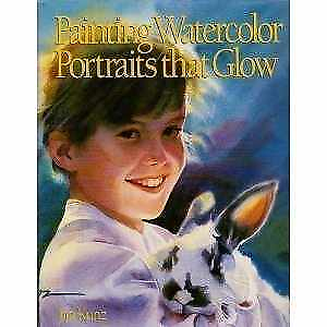 #ad Painting Watercolor Portraits That Glow Hardcover by Kunz Jan Good $13.03