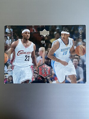 #ad 2004 Upper Deck Rivals #30 Carmelo Anthony LeBron James $2.99