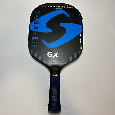 #ad Gearbox GX5 Power Series 8.5 Ounce Pickleball Paddle blue $70.00