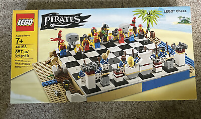 #ad LEGO Pirates Chess Set 40158 SEALED RETIRED💯TRUSTED SHIPS FAST WORLDWIDE $189.89