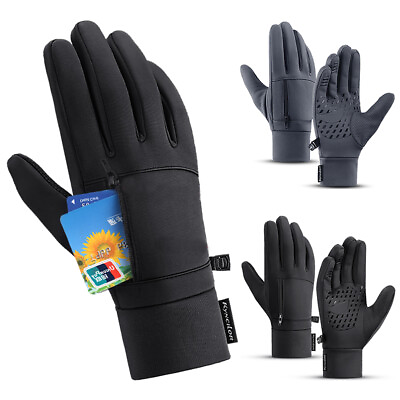 #ad Winter Gloves Thermal Windproof Touch Screen Warm Ski Snow Gloves for Men Women $8.97