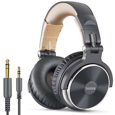#ad Boytone BT 10BR Wired Over Ear DJ Headphones Studio Monitor Stereo headphone $35.99
