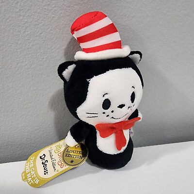 #ad Hallmark Ltd Edition Itty Bittys Dr Seuss The Cat in the Hat Pellets Plush NWT C $18.00