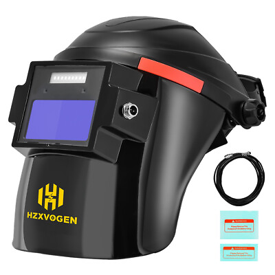 #ad HZXVOGEN Auto Welding Helmet For Cold Tig welding Cold Darkening Mask Ture Color $39.99
