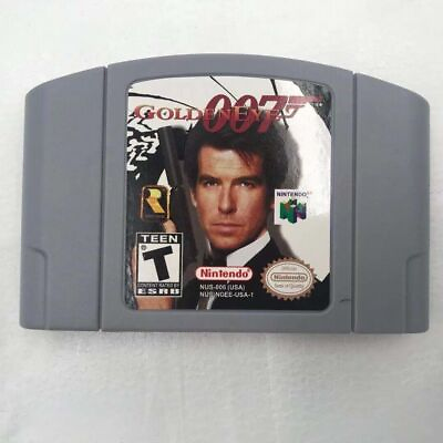 #ad Golden EYE 007 Video Game Cards Cartridge for Nintendo N64 Console US Version $18.99