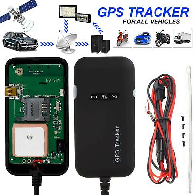 #ad Real time GPS Tracker Tracking Locator Device GPRS GSM Car Motorcycle Anti Theft $17.40