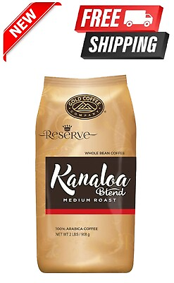 #ad Hawaiian Gold Kona Blend Coffee 2 Pound Pack of 1 $33.13