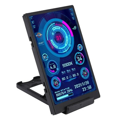 #ad New 3.5quot; Type C Secondary Monitor for CPU GPU and RAM $33.99