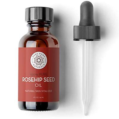 #ad Rosehip Facial Oil 1 fl oz for Face Nails Hair and Skin Cold Pressed and $12.89