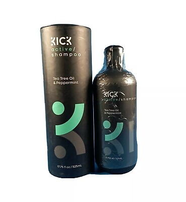 #ad KICK Mens Shampoo Tea Tree Oil and Peppermint Shampoo Itchy Scalp Shampoo $48.75
