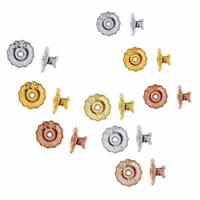 #ad 1 Pair Replacement Screw On Screw Off Earnut Constant For Earring Back $37.62