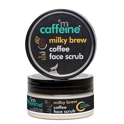 #ad MCaffeine Coffee amp; Milk Moisturizing Face Scrub with Shea Butter 75gm $13.25