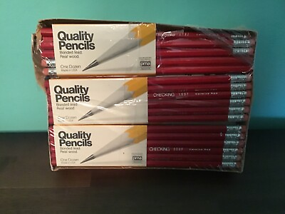 #ad 71 Quality Pencils Carmine Red Quality Colored Pencils PMA NEW $40.00