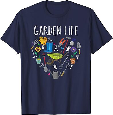 #ad Funny Distressed Garden Life Gardening Love Gift Unisex T Shirt $18.99