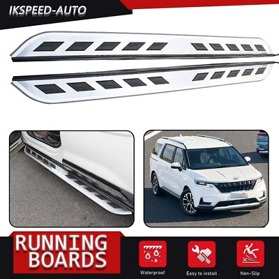 #ad Fits for KIA New Carnival 2021 2022 Running Boards Side Steps Pedals Nerf Bar $309.00