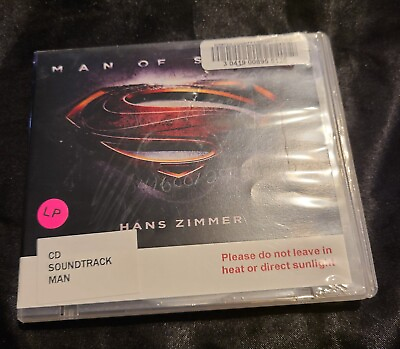 #ad Man Of Steel Original Motion Picture Soundtrack CD Hans Zimmer b15 $10.99