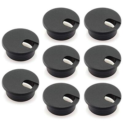 #ad HJ Garden 8pcs 1 1 2 inch Desk Wire Cord Cable Grommets Hole Cover for Office... $19.20
