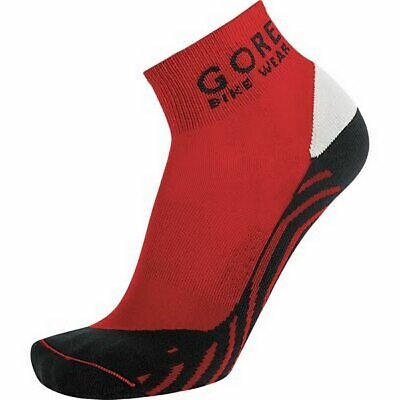 #ad #ad Gore Bike Wear Power Cycling Socks Ankle Size M 6.0–7.5 Red $10.44