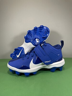 #ad Nike Men’s Size 12 US Force Trout 7 MCS Blue White Baseball Cleats CT0828 400 $49.99
