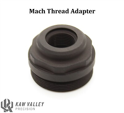 #ad #ad Kaw Valley Precision MACH Modular Linear Comp Thread Adapters 5 8x24 $26.95