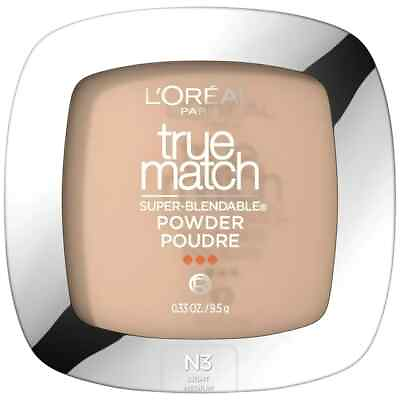 #ad Loreal True Match Super Blendable Face Powder Natural Buff N3 Neutral Buff $9.99