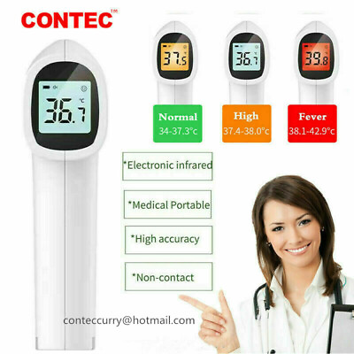#ad Digital Forehead Thermometer Infrared Thermometer Accurate Instant Readings LCD $17.99