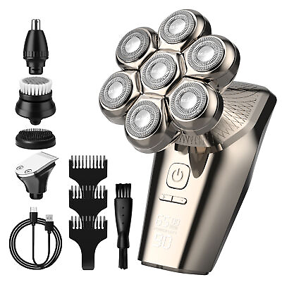 #ad SEJOY Wet amp; Dry Electric Shaver 5IN1 Bald Head Shaver Beard Trimmer Hair Clipper $25.13
