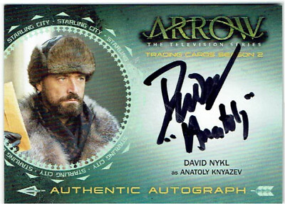 #ad Arrow Season 2 Autograph Auto Card DNY David Nykl as Anatoly Knyazev GBP 99.99