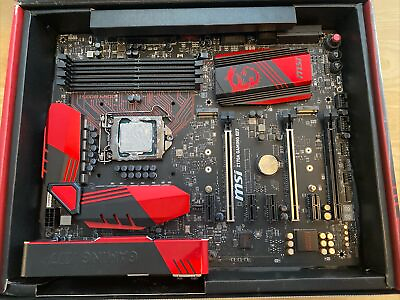 #ad #ad MSI Motherboard Z170A GAMING M7 For Parts or Repair $49.99